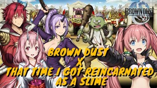 Brown Dust x That Time I Got Reincarnated as a Slime Collab - Anime Lore + Basic Skill Introduction