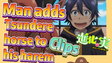 [The Fruit of Evolution]Clips |  Man adds Tsundere horse to his harem