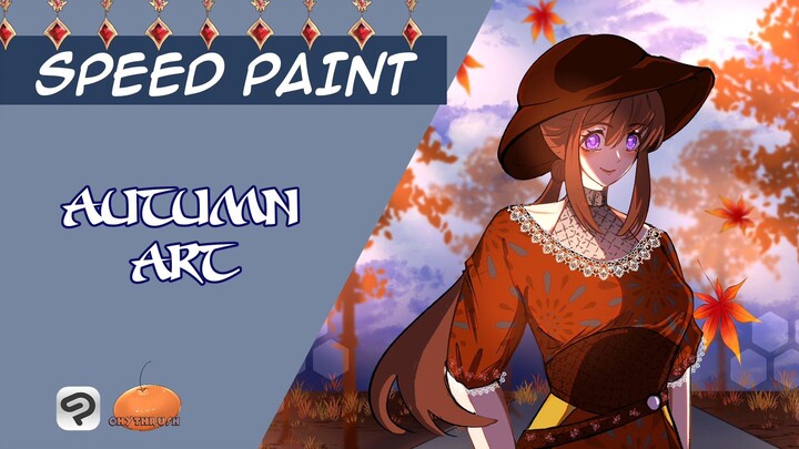 SPEED PAINT | Autumn Art