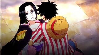 Luffy and Hancock 🌷