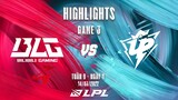BLG vs UP | Highlights - Game 2 | Tuần 9 Ngày 1 | LPL Mùa Xuân 2022
