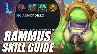 Wild Rift - Rammus Skill Guide