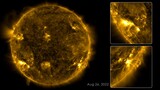 NASA earth from 133-Days on at sun