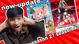 New anime updates on spy x family season 2? kaguya sama love is war season 4? naruto 99 and more