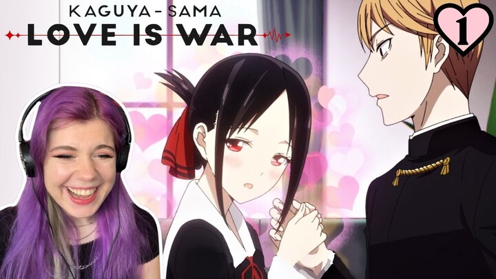 Kaguya-sama: Love is War Episode 1 Reaction