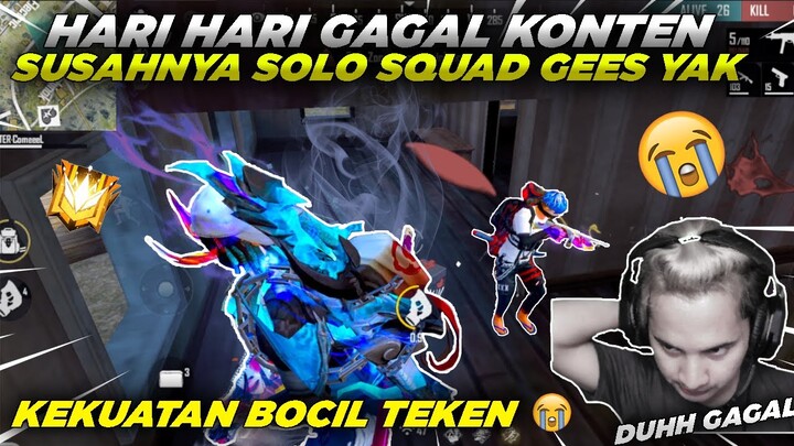SUSAHNYA NGONTEN SOLO SQUAD ! DI BREDED BOCIL TEKEN 😭