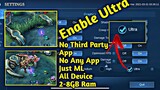 NEW UPDATE PATCH TO ENABLE ULTRA - ULTRA GRAPHICS TUTORIAL