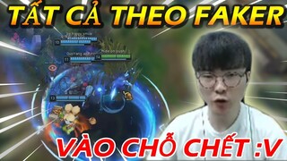 Faker quay về phòng Stream và BÓP TEAM + GÁNH TEAM Max Lực - Chiêu Q DARIUS Hồi Hơn 2000 Máu