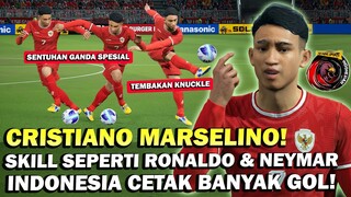 KEREN BANGET! AKU BIKIN BINTANG INDONESIA PUNYA SKILL SPESIAL & CETAK BANYAK GOL! LAWAN SAMPAI EMOSI