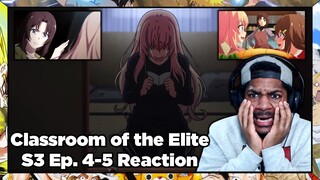 ICHINOSE FINALLY CONFESSES TO HER CRIMES!!! Classroom of the Elite Season 3 Episode 4-5 Reaction