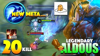 Aldous Sprint New Meta 2022? Amazing Combo🔥 | Former Top 1 Global Aldous Gameplay By Yumi ~ MLBB