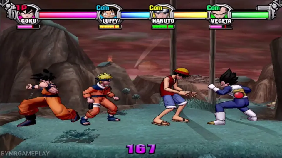 Battle Stadium  : Goku vs Naruto vs Luffy - Bilibili
