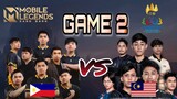 PHILIPPINES VS MALAYSIA GAME 2 | SEA GAME 2023 MLBB FINALS (TAGALOG)