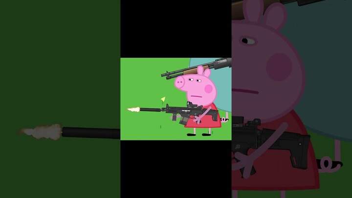 Peppa Pig vs Zombie. Zombie Apocalypse #peppapig #minecraft #animation