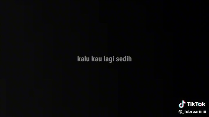 sedih aku