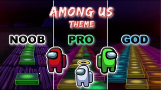 Among Us Theme - Noob vs Pro vs God (Fortnite Music Blocks) with map code!