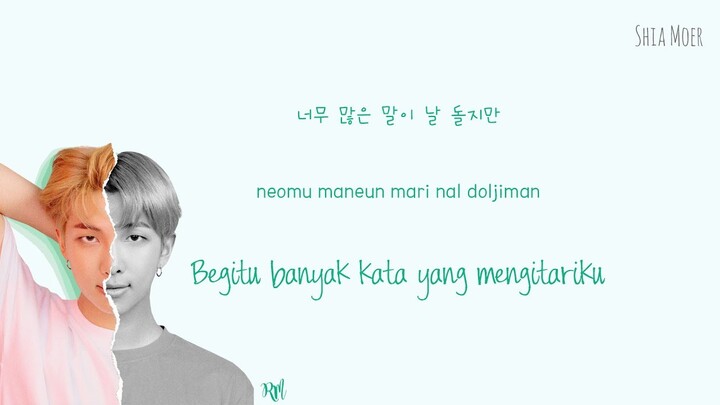 BTS (방탄소년단)  - LOVE (Trivia 承) [Han/Rom/Ina] Color coded Lyrics | Lirik Terjemahan Indonesia
