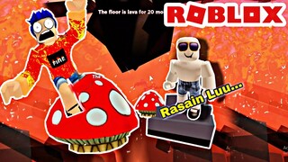 BANG BOY MENJADI RAJA LAG GAMING - ROBLOX INDONESIA THE FLOOR IS LAVA