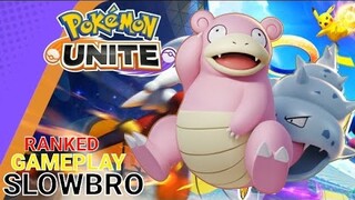 POKEMON UNITE | SLOWBRO DOUBLE RANKED GAMEPLAY