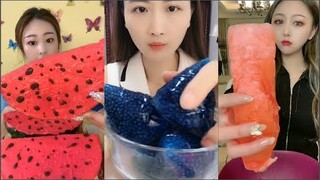 Thánh Ăn Đá Lạnh Như Ăn Kẹo Ngọt, Ăn Trái Cây Bộc Chocola - ASMR Ice Crunchy Eating sound#20