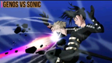 Genos vs Sonic|Vua tốc độ | One Punch Man