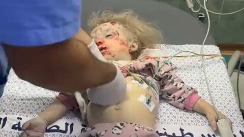 This little boy has just been martyred in Israel's war criminal invasion! Israhell world terrorist