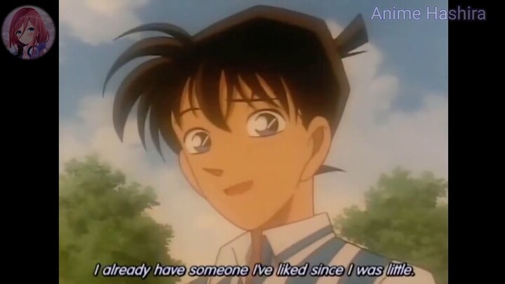 Shinichi reject Asami love confession because he already like Ran | Anime Hashira