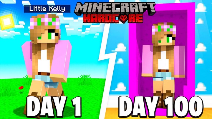 I Survived 100 DAYS as a TOY in Minecraft ... Here's What Happened