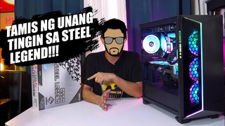 Asrock B550 Steel Legend First Look & OVERVIEW ONLY ft Sapphire RX 5700XT Nitro PC Build Preview PH