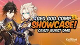 GEO GOD COMP DESTROYS EVERYTHING (Geo Quickswap Team) - Full Showcase & Guide | Genshin Impact