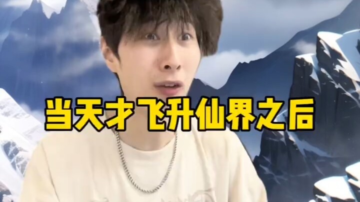 当天才飞升仙界之后