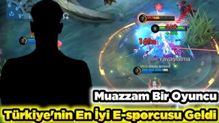 Mobile Legends'ın En İyi E-spor Oyuncusu Takımıma Geldi