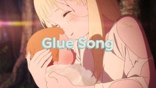 "I'm so glad i loved." 【AMV/MAD】 さよならの朝に約束の花をかざろう / Glue Song－beabadoobee