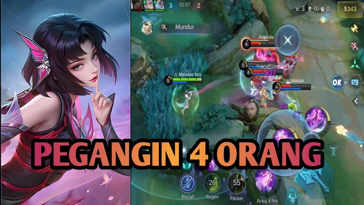 ZHUXIN UNTOUCHABLE ! | GAMEPLAY ZHUXIN MLBB
