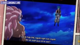 Siêu phẩm gogeta vs goku black :D