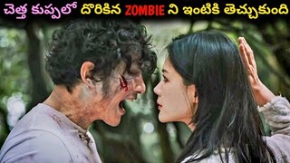 Cute Girl Accidentally Brought A Funny But Genius Zombie To Her House 🤯🧟 | Movie Explained In Telugu