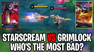 Aldous Starscream Vs Roger Grimlock - Mobile Legends