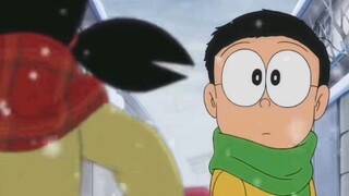 Nobita dan Shizuka berjalan ke dua arah