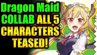 (Alchemy Stars)✨COLLAB CHARACTERS TEASED for Miss Kobayashi's Dragon Maid x Alchemy Stars!