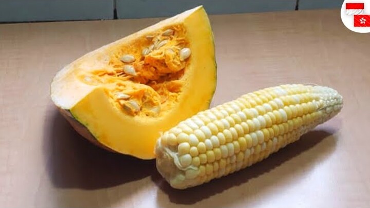 PUNYA LABU KUNING DAN JAGUNG| DIBIKIN INI AJA!! JADI MAKANAN PENUTUP YG ENAK DAN MUDAH DIBUAT