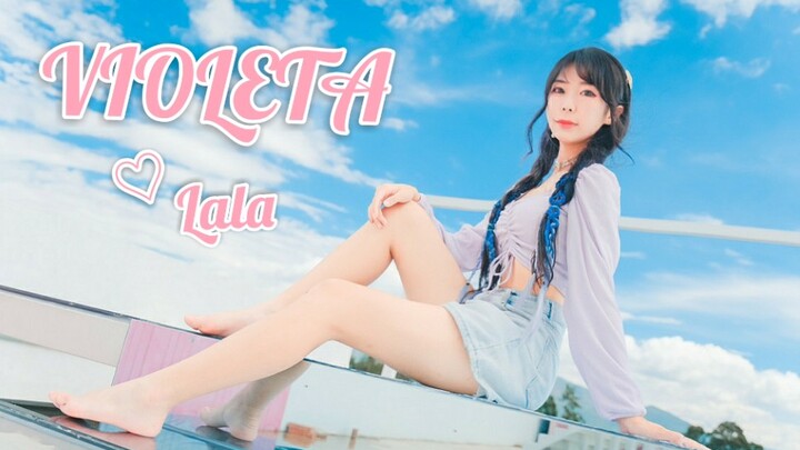 【PINKU辣辣】Violeta✨Melompat tanpa alas kaki di bawah langit biru Dali~izone kembali✨