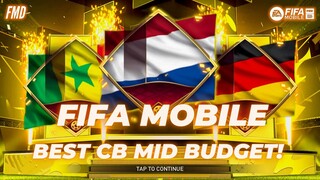 FIFA Mobile Indonesia | The Best CB Mid Budget! Card High Rated, Good Gameplay & Card Meta?!