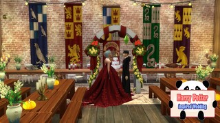 Harry Potter inspired Wedding - TS4 [SPEED BUILD]