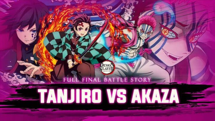 TANJIRO & GIYU VS AKAZA EPIC BATTLE | Review Demon Slayer 147 s/d 156