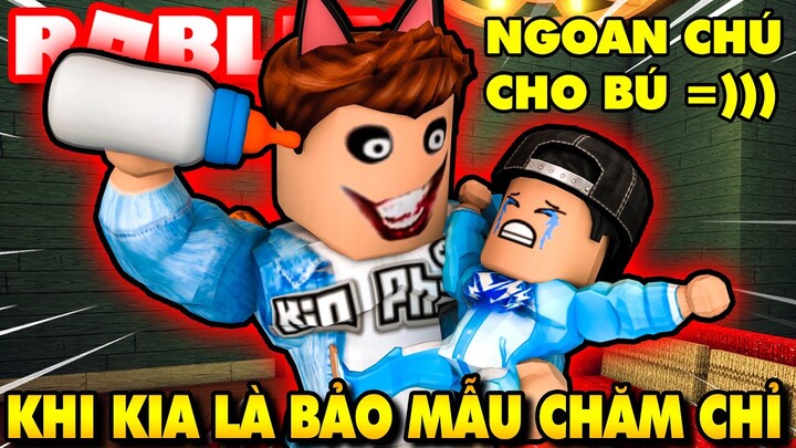 Roblox | KIA TUY LÀ BẢO MẪU XẤU XÍ NHƯNG RẤT THƯƠNG CỤC KÍT VAMY =)))) - Nanny | KiA Phạm