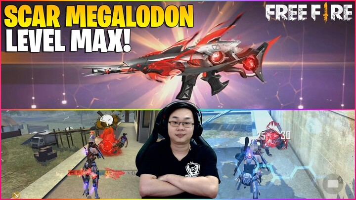 BORONG SCAR MEGALODON ALPHA LEVEL MAX - BYE SCAR ULTIMATE TITAN! FREE FIRE