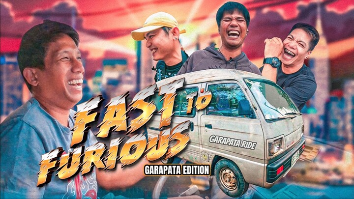 FAST TO FURIOUS NG PINAS 🤣 LAPTRIP TO