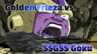 Dragon Ball Golden Frieza vs. SSGSS Goku