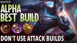 17 Kills with Tank Build | Alpha Best Build in 2021 | Alpha Build and Gameplay - Mobile Legends
