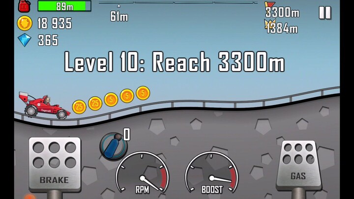 Hill climb racing gameplay follow me and like thanks